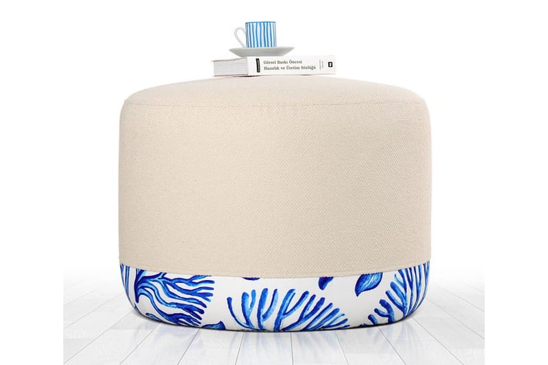 Giselda Rahipöytä 54 cm - Monivärinen - Huonekalut - Tuoli & nojatuoli - Jakkara & jalkarahi - Säkkirahi