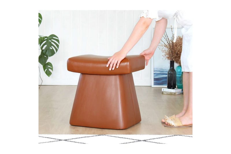 Islor Rahi Utomhus 38 cm - Ruskea - Huonekalut - Tuoli & nojatuoli - Jakkara & jalkarahi - Säkkirahi