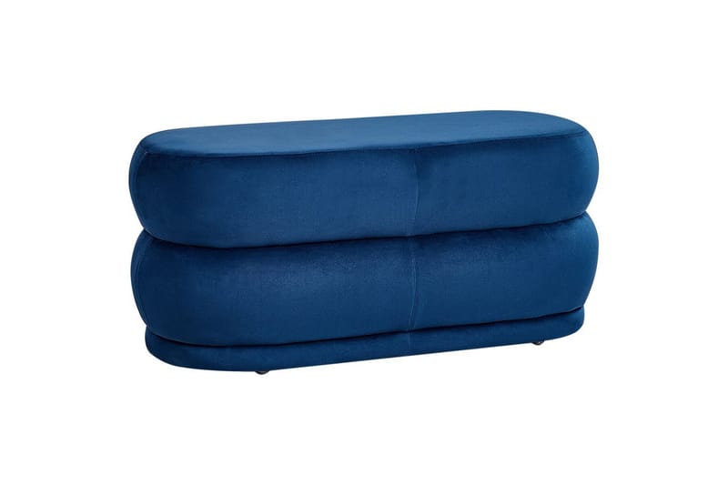 Istuimen penkki Ellendale Sininen - Sininen - Huonekalut - Tuoli & nojatuoli - Jakkara & jalkarahi - Rahi