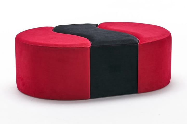 Istuinrahi Alyas - Punainen/Musta - Säkkirahi