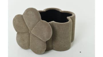 Istuinrahi Viresta säilytystilalla Ø60 cm - Beige - Huonekalut - Tuoli & nojatuoli - Jakkara & jalkarahi - Säkkirahi