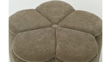 Istuinrahi Viresta säilytystilalla Ø60 cm - Beige - Huonekalut - Tuoli & nojatuoli - Jakkara & jalkarahi - Säkkirahi