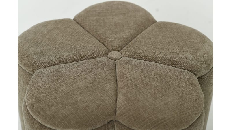 Istuinrahi Viresta säilytystilalla Ø60 cm - Beige - Huonekalut - Tuoli & nojatuoli - Jakkara & jalkarahi - Säkkirahi