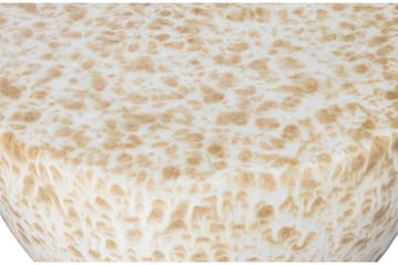 Jakkara Kakoti Pyöreä - Keramiikka/Nougat - Huonekalut - Tuoli & nojatuoli - Jakkara & jalkarahi