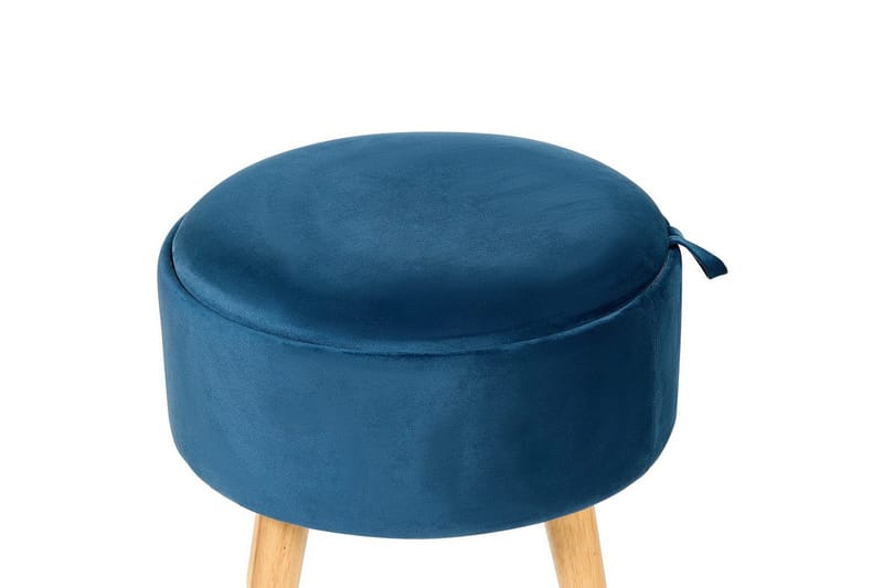 Jakkara Neely Sininen - Sininen - Huonekalut - Tuoli & nojatuoli - Jakkara & jalkarahi - Rahi