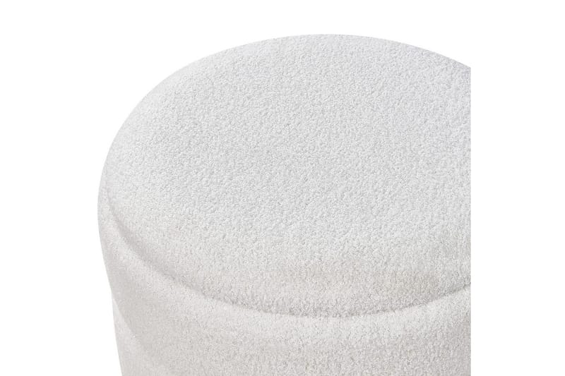 Jakkara Okaton Valkoinen/vaalea puu - Valkoinen/vaalea puu - Huonekalut - Tuoli & nojatuoli - Jakkara & jalkarahi - Rahi