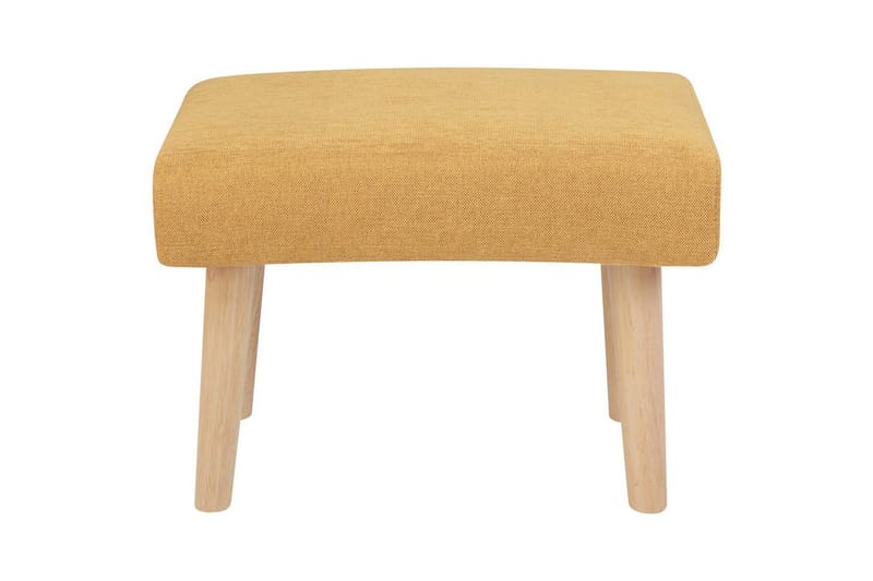 Jakkara Takoma II Keltainen/vaalea puu - Keltainen/vaalea puu - Huonekalut - Tuoli & nojatuoli - Jakkara & jalkarahi - Rahi