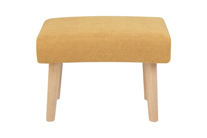 Jakkara Takoma II Keltainen/vaalea puu - Keltainen/vaalea puu - Huonekalut - Tuoli & nojatuoli - Jakkara & jalkarahi - Rahi