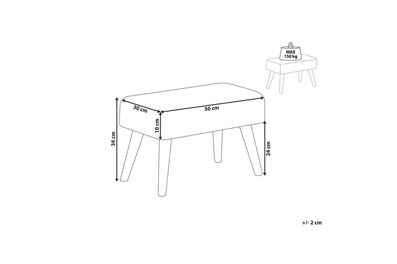 Jakkara Takoma II Vihreä/vaalea puu - Vihreä/vaalea puu - Huonekalut - Tuoli & nojatuoli - Jakkara & jalkarahi - Rahi