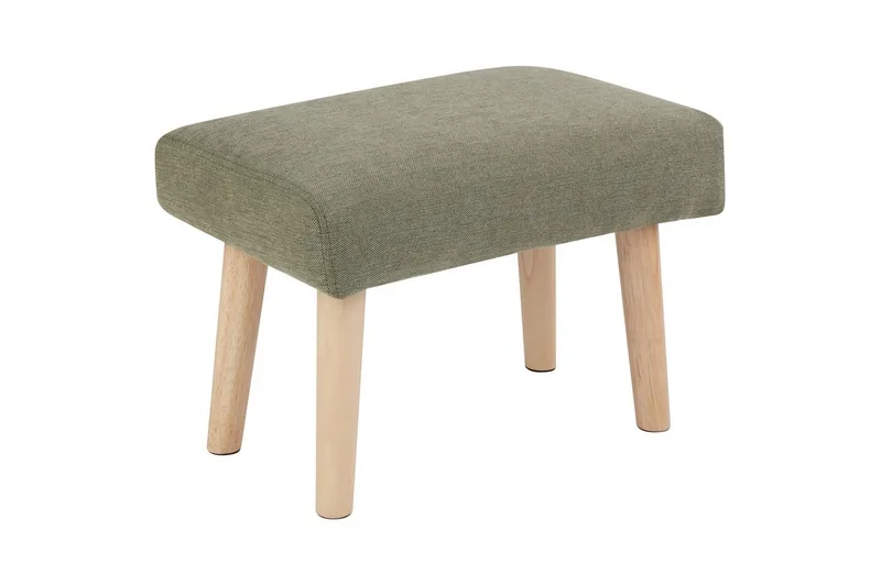 Jakkara Takoma II Vihreä/vaalea puu - Vihreä/vaalea puu - Huonekalut - Tuoli & nojatuoli - Jakkara & jalkarahi - Rahi