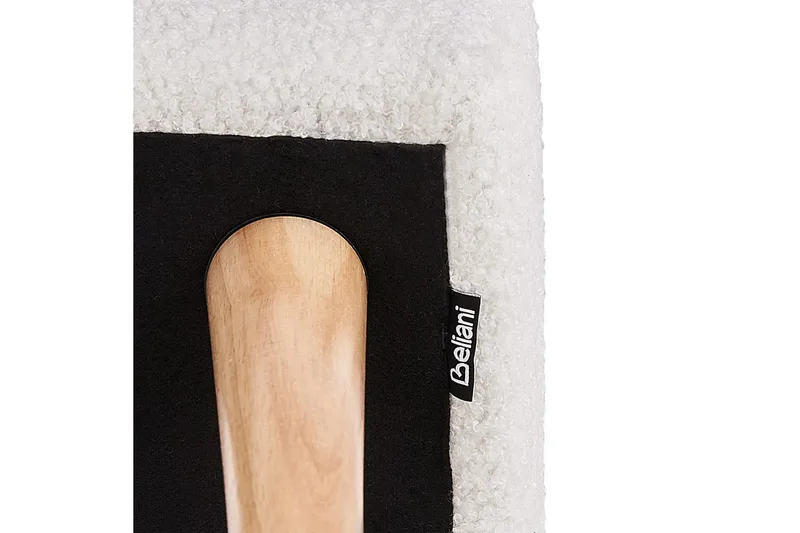 Jakkara Takoma Valkoinen/vaalea puu - Valkoinen/vaalea puu - Huonekalut - Tuoli & nojatuoli - Jakkara & jalkarahi - Rahi