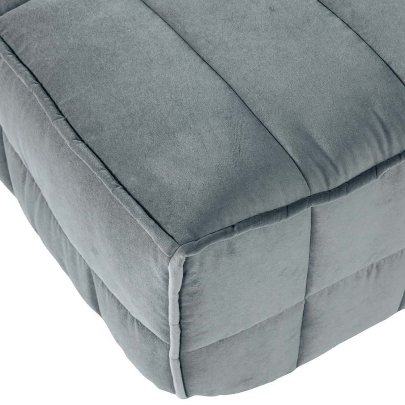 Jalkarahi Cluster 104 cm - Turkoosinsininen - Huonekalut - Tuoli & nojatuoli - Jakkara & jalkarahi - Rahi