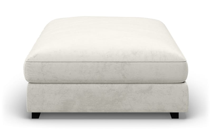 Jalkarahi Dubai Sametti - Valkoinen - Huonekalut - Tuoli & nojatuoli - Jakkara & jalkarahi - Rahi