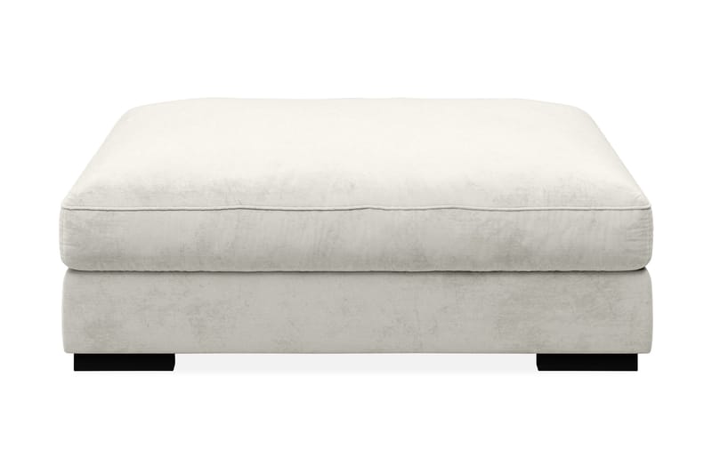 Jalkarahi Dubai Sametti - Valkoinen - Huonekalut - Tuoli & nojatuoli - Jakkara & jalkarahi - Rahi