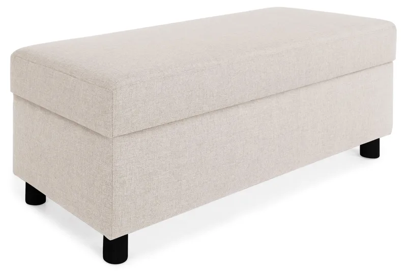 Jalkarahi Nevada säilytyksellä 120x50, Beige