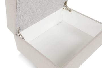 Jalkarahi Nevada säilytyksellä 80x65 - Beige - Huonekalut - Tuoli & nojatuoli - Jakkara & jalkarahi - Rahi