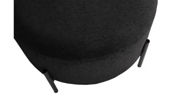 Karan puffi säilytystilalla 55 cm pyöreä - Antrasiitti - Huonekalut - Tuoli & nojatuoli - Jakkara & jalkarahi - Säkkirahi