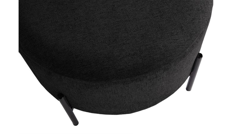 Karan puffi säilytystilalla 55 cm pyöreä - Antrasiitti - Huonekalut - Tuoli & nojatuoli - Jakkara & jalkarahi - Säkkirahi