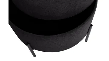 Karan puffi säilytystilalla 55 cm pyöreä - Antrasiitti - Huonekalut - Tuoli & nojatuoli - Jakkara & jalkarahi - Säkkirahi