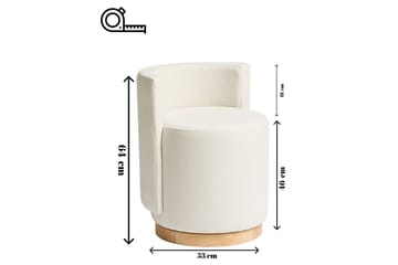 Kelran Jalkajakkara 45 cm - Kerma - Huonekalut - Tuoli & nojatuoli - Jakkara & jalkarahi - Säkkirahi
