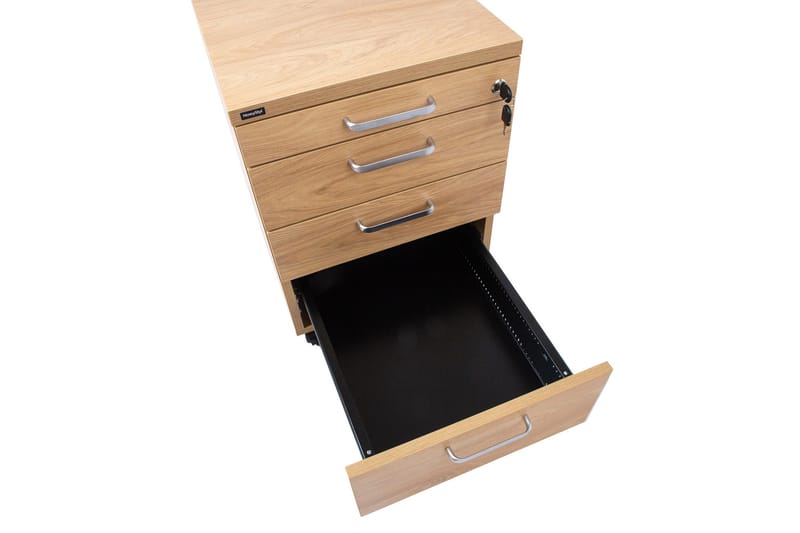 Laatikosto Ergo 60x43x60 cm Hikkoripuu - Säilytys - Säilytyskalusteet - Lipasto