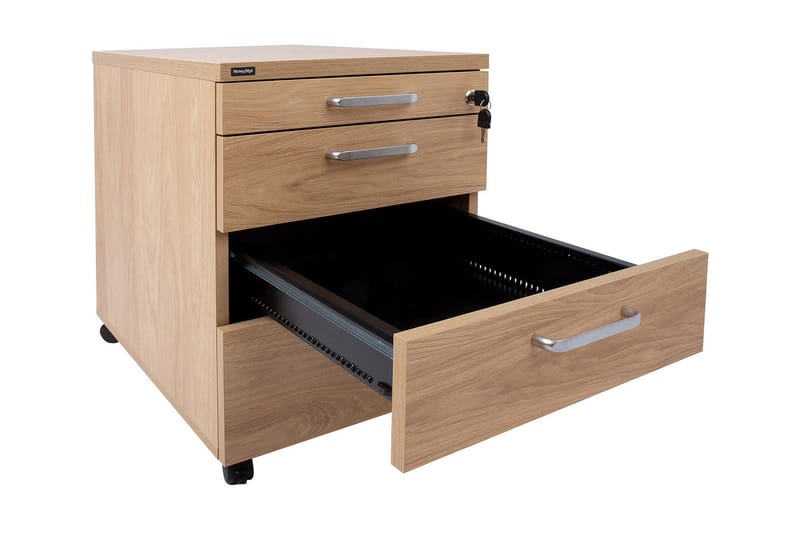 Laatikosto Ergo 60x43x60 cm Hikkoripuu - Säilytys - Säilytyskalusteet - Lipasto