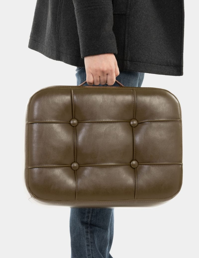 Lenira Istuinrahi 43 cm - Khaki - Huonekalut - Tuoli & nojatuoli - Jakkara & jalkarahi - Säkkirahi