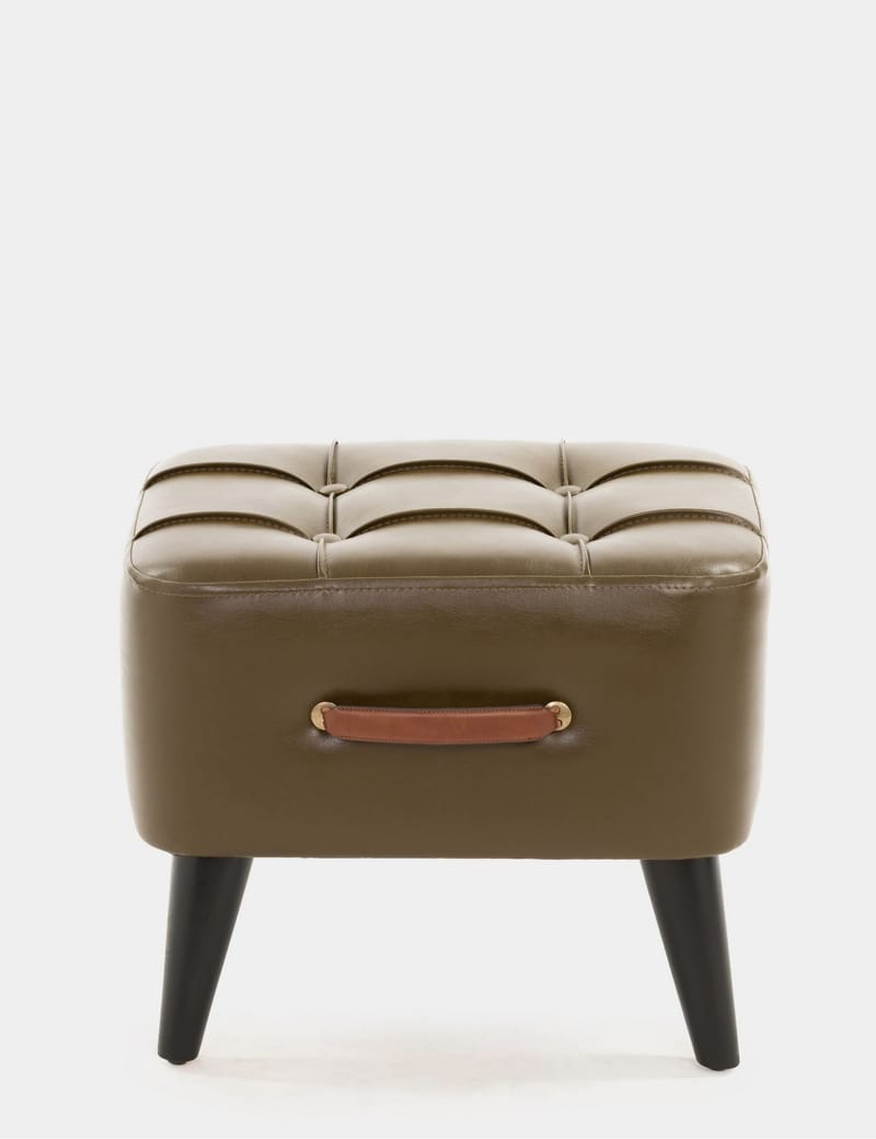 Lenira Istuinrahi 43 cm - Khaki - Huonekalut - Tuoli & nojatuoli - Jakkara & jalkarahi - Säkkirahi