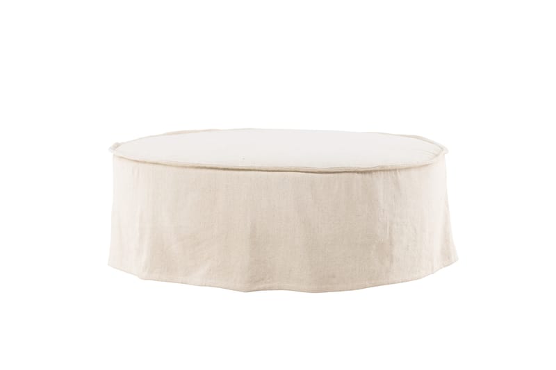 Lindö-rahi 101 cm pyöreä - Beige - Huonekalut - Tuoli & nojatuoli - Jakkara & jalkarahi - Säkkirahi