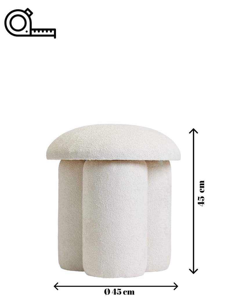 Mangi muotoonommeltu lakana 140x190 cm - Huonekalut - Tuoli & nojatuoli - Jakkara & jalkarahi - Säkkirahi