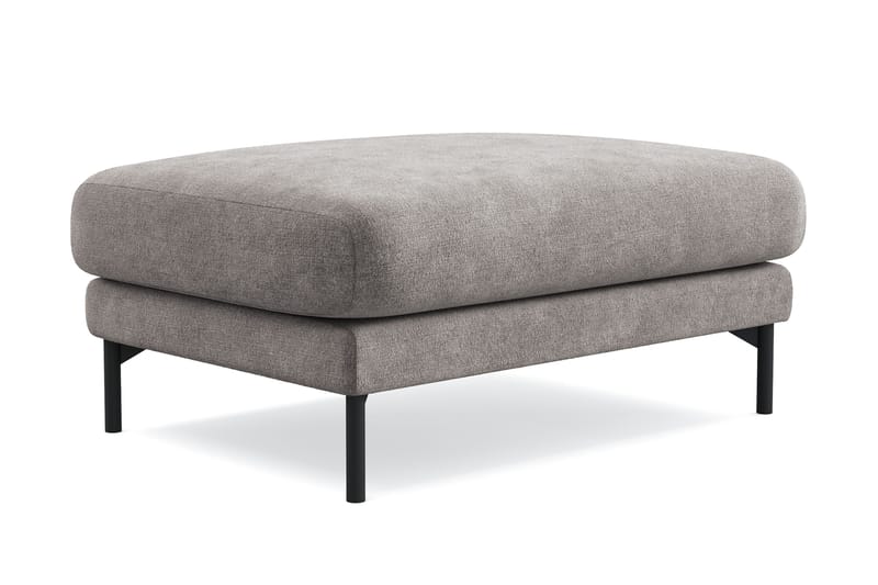 Menard Premium rahi chenillessä - Harmaa/ruskea - Huonekalut - Tuoli & nojatuoli - Jakkara & jalkarahi - Rahi