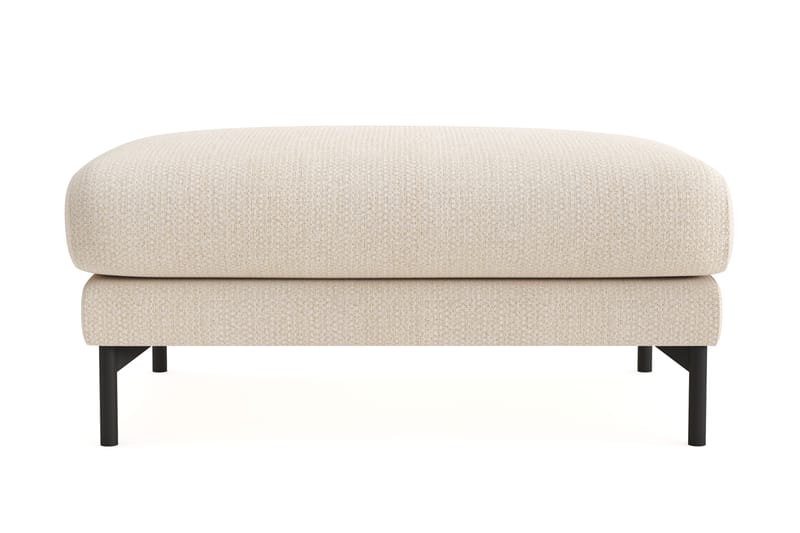 Menard Premium Jalkatuki Chenillellä - Vaalea beige - Huonekalut - Tuoli & nojatuoli - Jakkara & jalkarahi - Rahi
