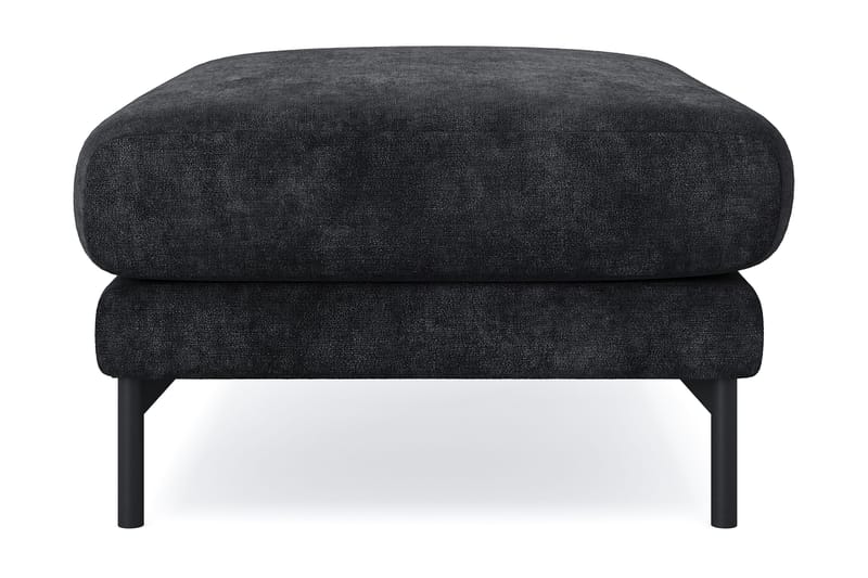 Menard Premium rahi chenillessä - Musta - Huonekalut - Tuoli & nojatuoli - Jakkara & jalkarahi - Rahi