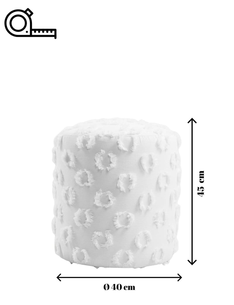 Meric istuinrahi 40 cm pyöreä - Huonekalut - Tuoli & nojatuoli - Jakkara & jalkarahi - Säkkirahi