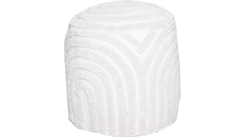 Mirello-rahi 45 cm pyöreä, Valkoinen