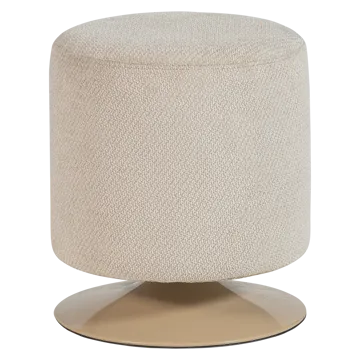 Pyörivä rahi Islen 39 cm pyöreä - Beige - Huonekalut - Tuoli & nojatuoli - Jakkara & jalkarahi - Säkkirahi