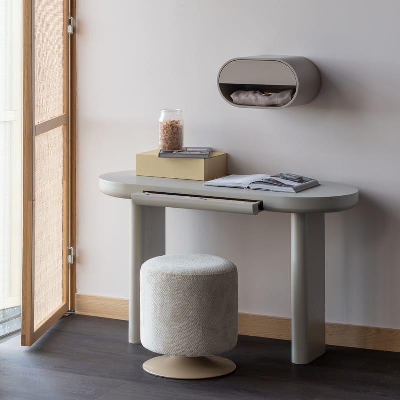 Pyörivä rahi Islen 39 cm pyöreä - Beige - Huonekalut - Tuoli & nojatuoli - Jakkara & jalkarahi - Säkkirahi