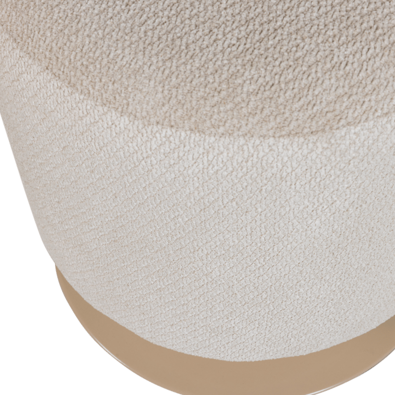 Pyörivä rahi Islen 39 cm pyöreä - Beige - Huonekalut - Tuoli & nojatuoli - Jakkara & jalkarahi - Säkkirahi