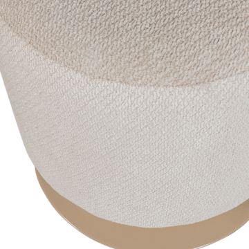 Pyörivä rahi Islen 39 cm pyöreä - Beige - Huonekalut - Tuoli & nojatuoli - Jakkara & jalkarahi - Säkkirahi