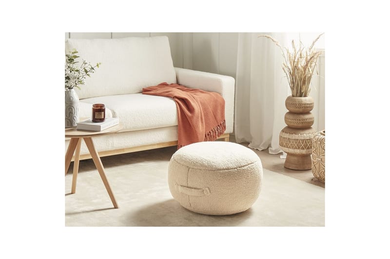 Rahi Adlana Beige - Beige - Huonekalut - Tuoli & nojatuoli - Jakkara & jalkarahi - Säkkirahi