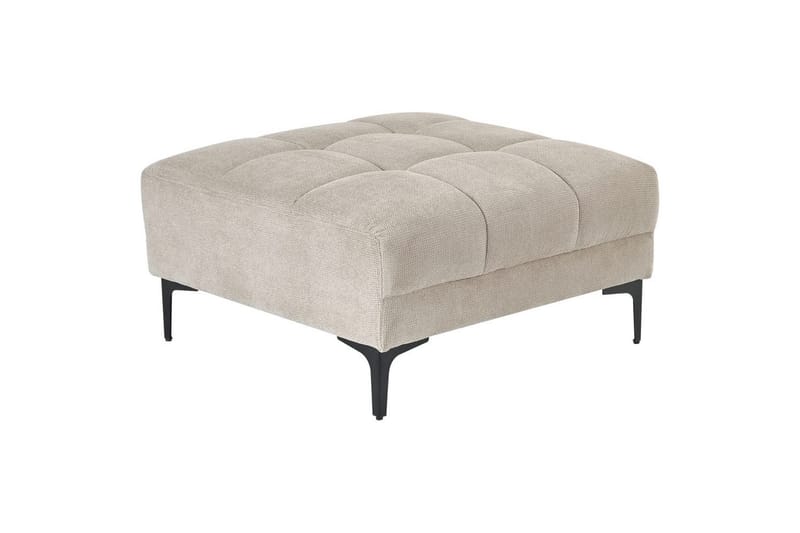 Rahi Alnes Beige/musta - Beige/musta - Huonekalut - Tuoli & nojatuoli - Jakkara & jalkarahi - Rahi
