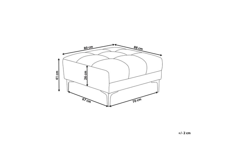 Rahi Alnes Punainen/Musta - Punainen/Musta - Huonekalut - Tuoli & nojatuoli - Jakkara & jalkarahi - Rahi