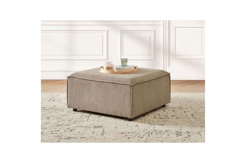 Rahi Ardal Taupe/musta - Taupe/musta - Huonekalut - Tuoli & nojatuoli - Jakkara & jalkarahi - Rahi