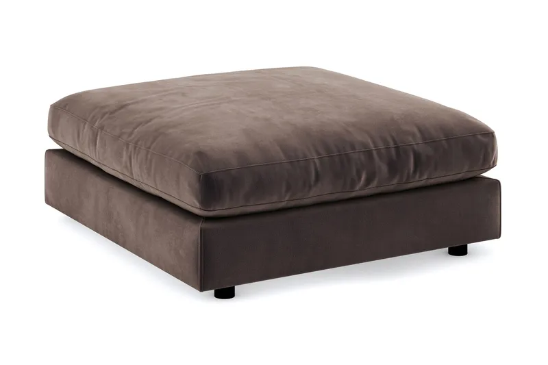 Arken Rahi Sametti - Myyränruskea - Huonekalut - Tuoli & nojatuoli - Jakkara & jalkarahi - Rahi