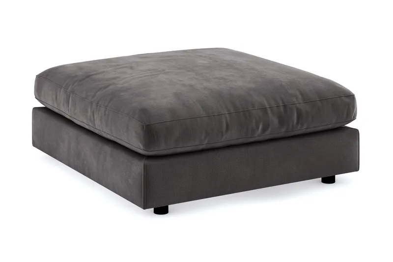 Arken Rahi Sametti - Tummanharmaa - Huonekalut - Tuoli & nojatuoli - Jakkara & jalkarahi - Rahi