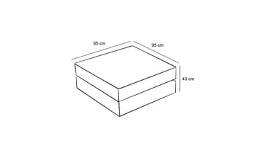 Rahi Atelier Del Sofa Comfort - Huonekalut - Tuoli & nojatuoli - Jakkara & jalkarahi - Säkkirahi