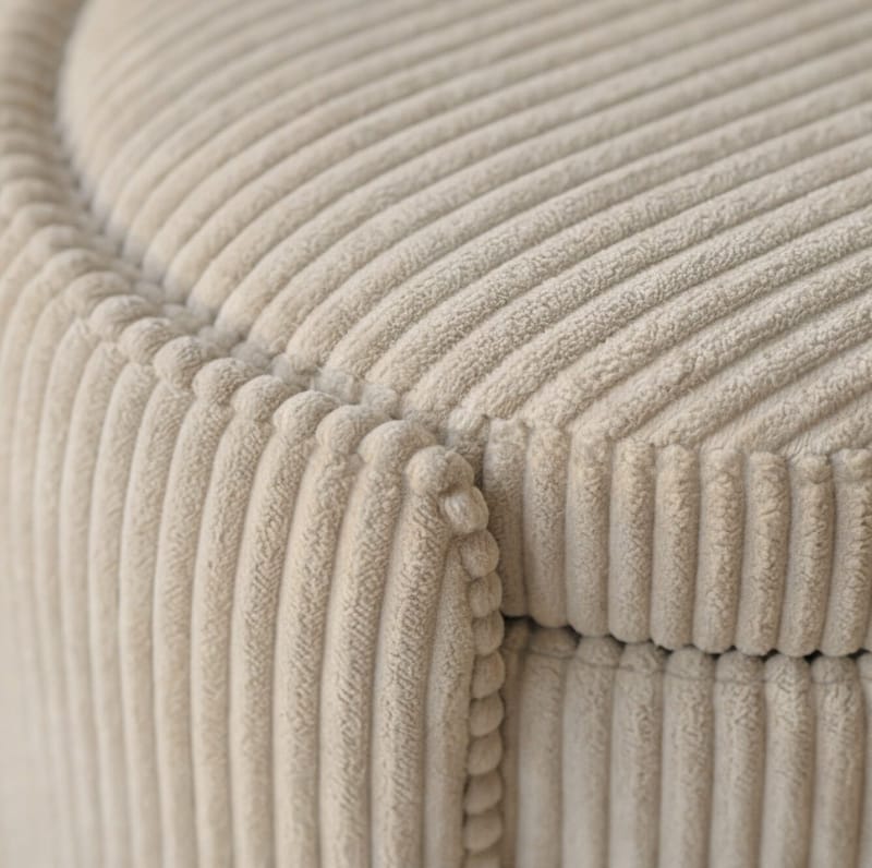 Rahi Atelier Del Sofa Cuddle (50 x 46 x 42 cm) Beige - Beige - Huonekalut - Tuoli & nojatuoli - Jakkara & jalkarahi - Säkkirahi