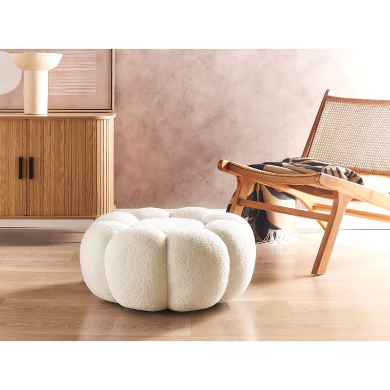 Rahi Beaufort - Valkoinen - Huonekalut - Tuoli & nojatuoli - Jakkara & jalkarahi - Säkkirahi