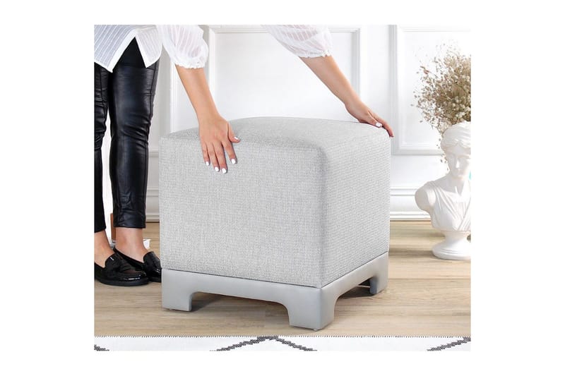 Rahi Belarville Harmaa - Harmaa - Huonekalut - Tuoli & nojatuoli - Jakkara & jalkarahi - Säkkirahi