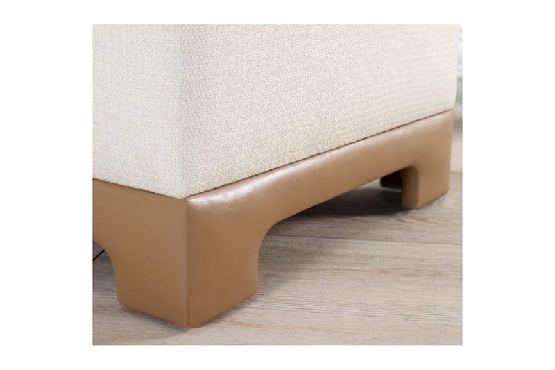 Rahi Belarville Kerma / Beige - Kerma / Beige - Huonekalut - Tuoli & nojatuoli - Jakkara & jalkarahi - Säkkirahi